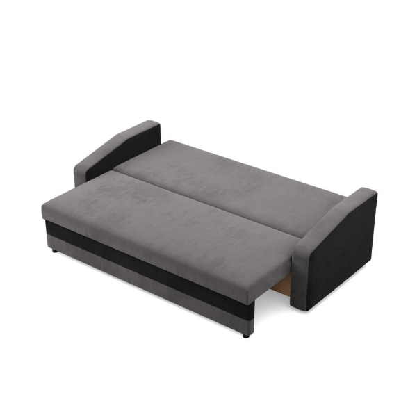 Trivietė sofa Aura su miegojimo mechanizmu - Image 3