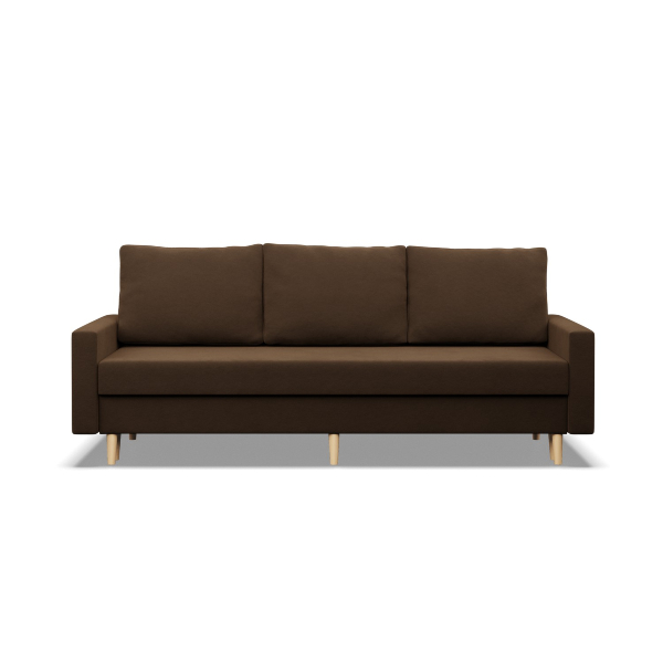 Trivietė sofa Bella su miegojimo mechanizmu - Image 2